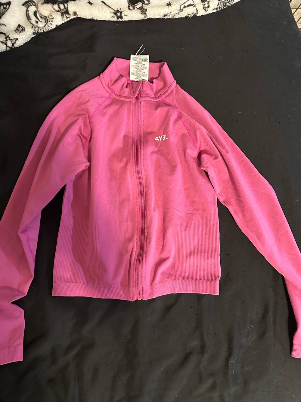AYBL Pink Full-Zip Swim Jacket
